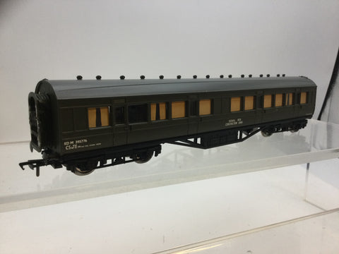 Bachmann 34-253 OO Gauge BR Departmental Olive 57' Coach KDM395776
