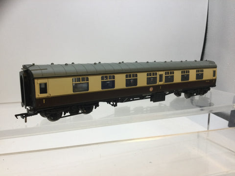 Bachmann 39-154A OO Gauge BR Choc/Crm Mk1 Corr 1st Coach W13185 (L1)