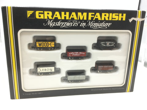 Graham Farish FA731111 N Gauge Set of 6 Private Owner Wagons (Lot 2)