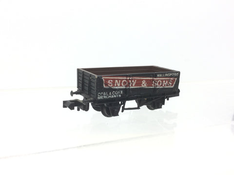 Graham Farish 2013 N Gauge 5 Plank Wagon Snow & Sons (Unboxed)