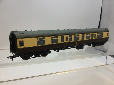 Bachmann 39-129A OO Gauge BR Choc/Cream Mk1 CK Corr Composite Coach W15777