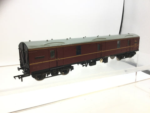 Bachmann 39-271A OO Gauge BR Maroon GUV Parcels Van W86442
