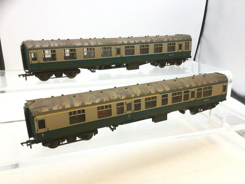 Bachmann 39-001 OO Gauge BR Blue/Grey Mk1 Test Train 2 Coach Pack