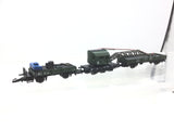 Marklin 86572 Z Gauge DB Crane and Match Wagon Set