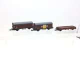 Marklin 82268 Z Gauge DR Goods Wagon Triple Pack