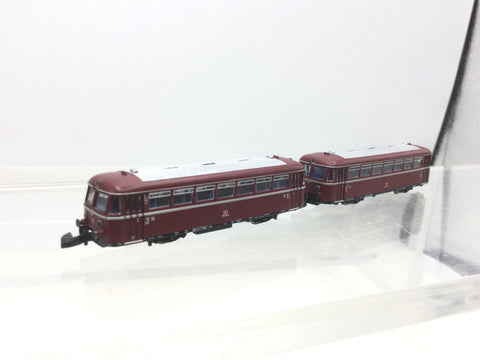 Marklin 88168 Z Gauge DB Class 796 Railbus with Class 996 Trailer