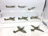 Corgi CS90686(?) 1:140 Scale Battle of Britain Spitfire/Hurricane Aircraft x8