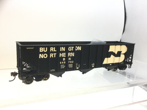 Bachmann 18703 HO Gauge 3 Bay Open Hopper Wagon Burlington Northern BN540702