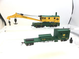 Bachmann 16110 HO Gauge Reading 250t Steam Crane Car and Boom Tender 12879