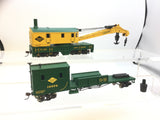 Bachmann 16110 HO Gauge Reading 250t Steam Crane Car and Boom Tender 12879