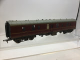 Bachmann 39-176E OO Gauge BR Maroon Full Brake Coach W80725 Weathered