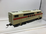 Bachmann 11704 HO Gauge EMD FT A Unit Burlington (NEEDS ATTN)