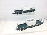 Accurascale 1119 OO Gauge FNA-D ‘New Generation’ Nuclear Flask Carrier - Teal - Twin Pack E