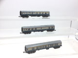 Lima N Gauge BR Blue/Grey Mk 1 Coach x3