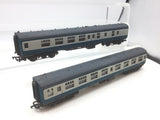 Mainline OO Gauge BR Blue/Grey Mk 1 Coach x2