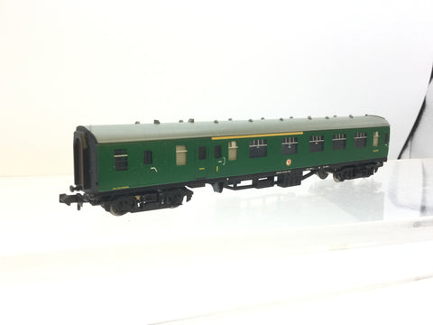 Graham Farish 374-076B N Gauge BR Green Mk1 Brake Composite Coach S21275