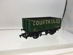 Mainline 37-151 OO Gauge 7 Plank Wagon Courtaulds