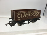 Lima 305611 OO Gauge 7 Plank Wagon Clay Cross