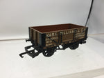 Hornby R6112 OO Gauge 4 Plank Wagon Mark Williams & Co, Cheltenham