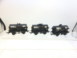 Bachmann 37-669 OO Gauge 14t Tank Wagons Shell/BP (3 Pack)