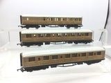 Hornby OO Gauge LNER Gresley Flying Scotsman Coaches x3