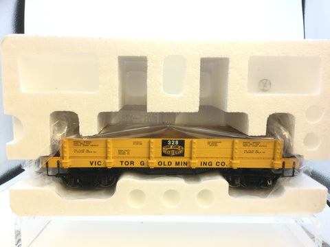 Bachmann Big Haulers 95747 G Gauge 20' Gondola Victor Gold Mining Co