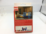 Busch 1624 HO/OO Gauge Platform Cart with Accessories Kit