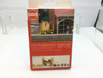 Busch 1646 HO/OO Gauge Mail Cart with Accessories Kit