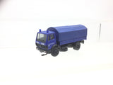 Faller 161522 HO Gauge Car System Mercedes Benz Flatbed Truck THW (NEEDS ATTN)