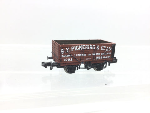 Graham Farish 377-2010K N Gauge 7 Plank Wagon Pickering, Wishaw