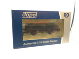 Dapol 4F-060-024 OO Gauge Grampus Wagon BR Black DB990425 Weathered