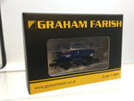 Graham Farish 378-001A N Gauge 14T Anchor-Mounted Tank Wagon 'Gulf' Blue