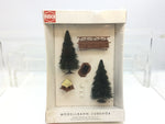 Busch 6010 HO/OO Gauge Beside the Pond Accessory Set