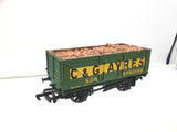 Replica 13204 OO Gauge 7 Plank Wagon C&G Ayres, Reading (Load Fitted)