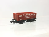 Graham Farish 370-025 N Gauge 6 Plank Wagon Carlton Main