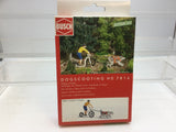 Busch 7814 HO/OO Gauge Dog Scooting Set