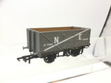 Oxford Rail 76MW7037 OO Gauge 7 Plank Wagon NE 158486