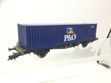 Fleischmann 5239K HO Gauge DB Container Wagon P&O