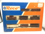 Roco 44002 HO Gauge NS/DB Eight Wagon Set (Weathered)