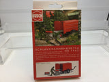 Busch 7962 HO/OO Gauge Fire Hose Trailer with Portable Pump