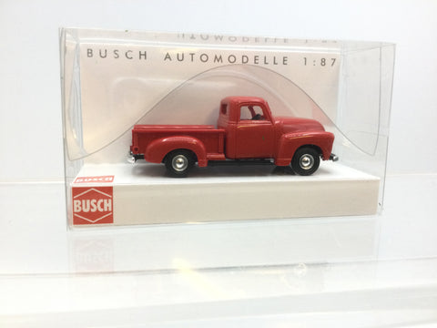 Busch 48281 HO/OO Gauge Chevrolet Pick-up Truck (Red)