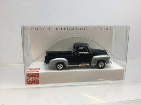 Busch 48230 HO/OO Gauge Chevrolet Pick-up Truck (Black)