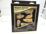 Woodland Scenics C1139 Outcroppings Ready Rocks