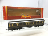 Hornby R435 OO Gauge GWR Clerestory Composite Coach 1602