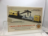 Bachmann 1446 HO Gauge Crane Car and Floodlight Car Union Pacific