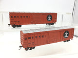 Athearn 5535 HO Gauge 50' Box Car Illinois Central IC13598 x2