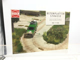 Busch 1106 HO/OO Gauge Concrete Slab Pavement