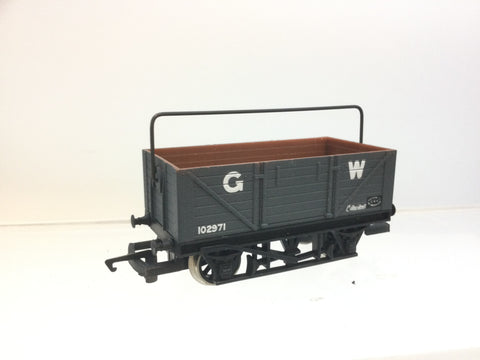 Hornby R240 OO Gauge 7 Plank Sheet Rail Wagon GW 102971