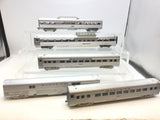 Set of 5 HO Gauge Santa Fe Passenger Cars