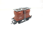 Hornby R723 OO Gauge BR Prestwin Twin Silo Wagon